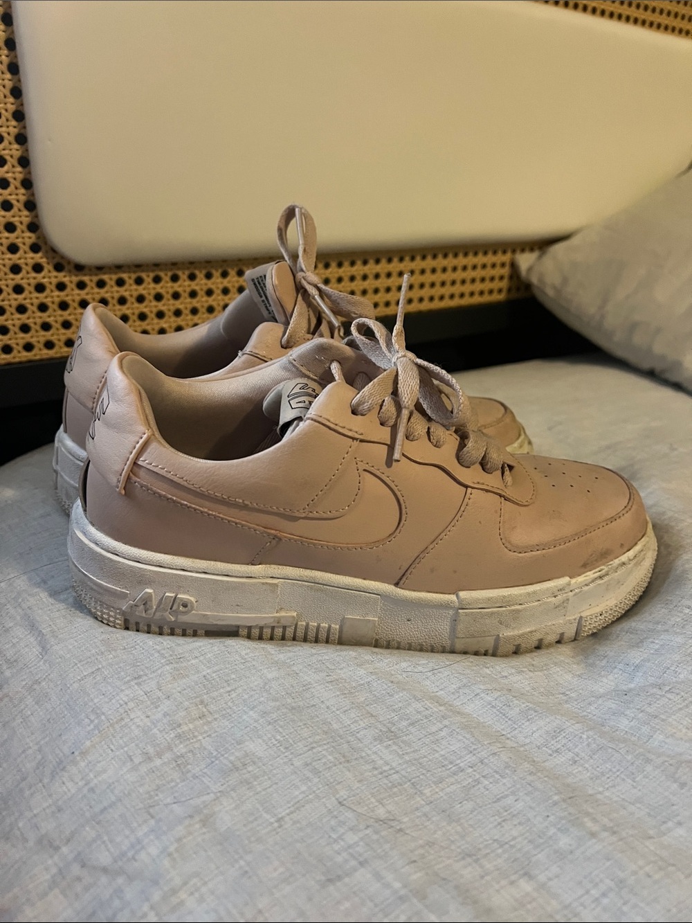 Nike Women's Air Force 1’s in Dusty Rose